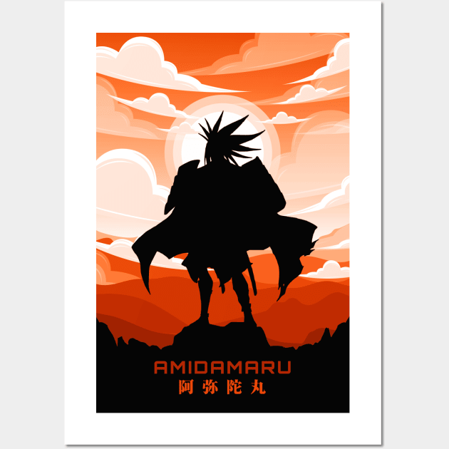 Amidamaru | Shaman King Wall Art by GuruBoyAmanah